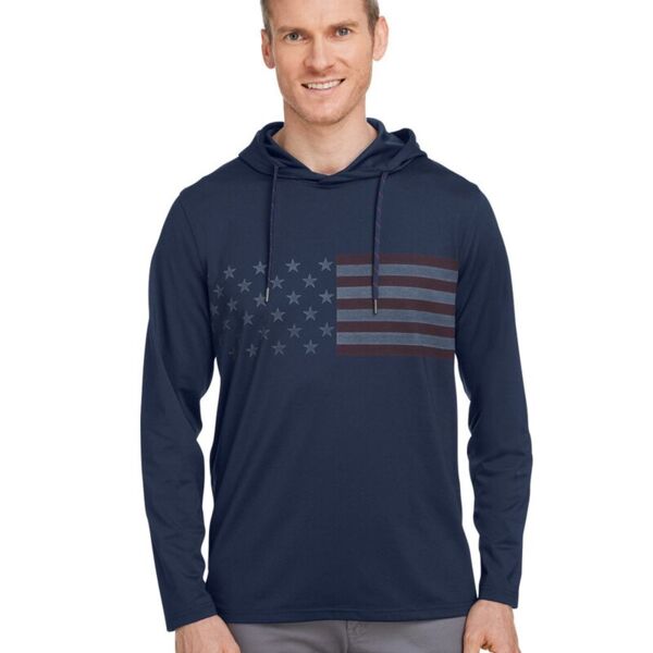Men's Volition Patriotic Hooded Pullover Thumbnail