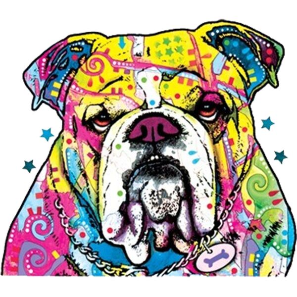 Colorful Bulldog Thumbnail