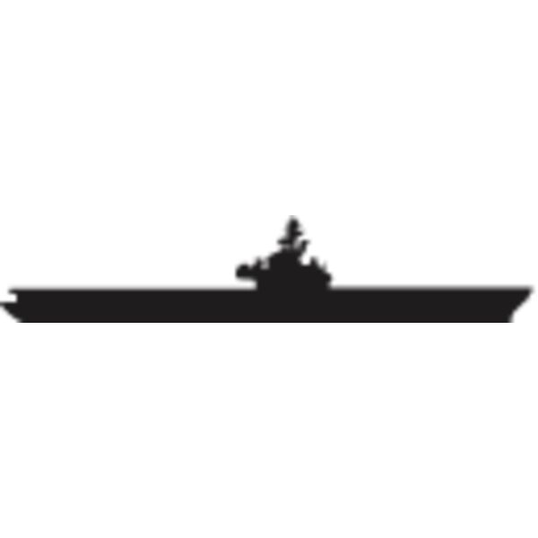 Aircraft Carrier Silhouette5 Thumbnail