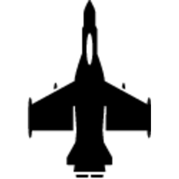 Fighter Jet Silhouette7 Thumbnail