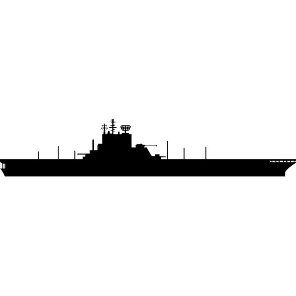 Aircraft Carrier Silhouette7 Thumbnail