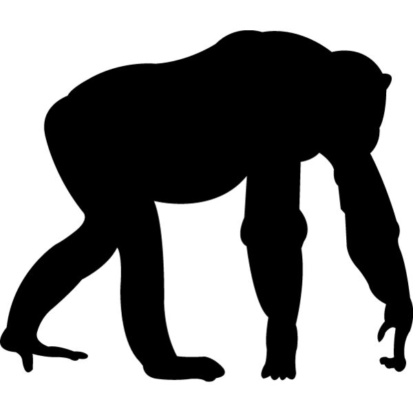 Monkey Silhouette5 Thumbnail