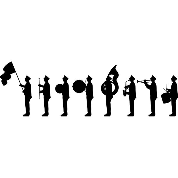 Marching Band Silhouette1 Thumbnail