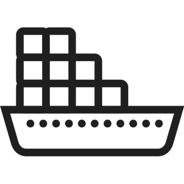 Cartoon Cargo Ship2 Thumbnail