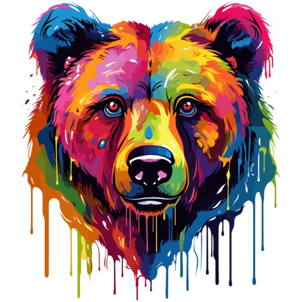 Colorful Bear Thumbnail