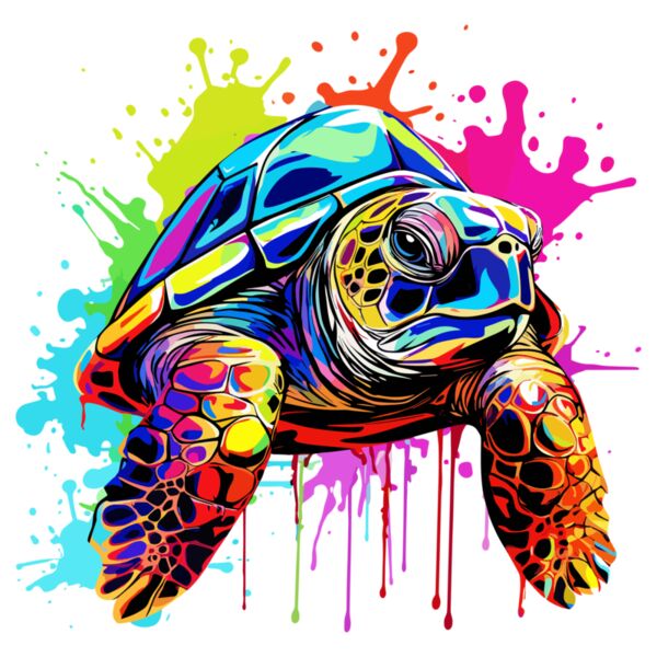 Colorful Turtle Thumbnail