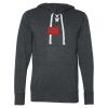 Unisex Jersey Sport Lace Hooded Pullover Thumbnail